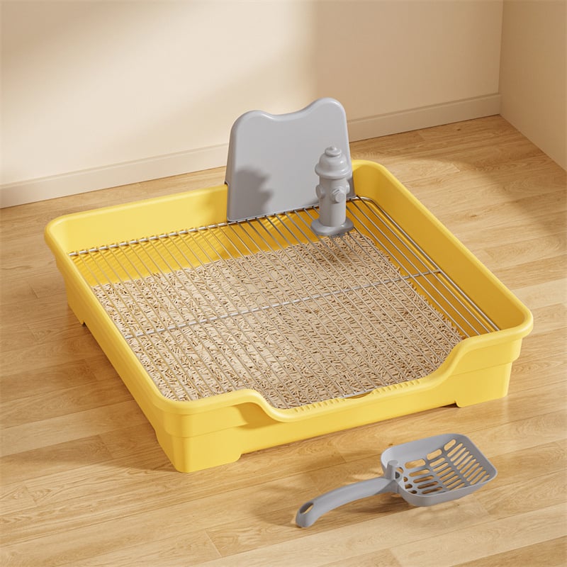 Κουτί τουαλέτας σκύλου – πλαστικό και πλέγμα από ανοξείδωτο ατσάλι; Μάρκα: Άλλη; Εισαγωγή: Όχι; Δώρο: Όχι