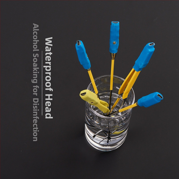 Shunwanjia spīdīgā auss karote ar vizuālo endoskopu, USB uzlāde, nerūsējošais tērauds