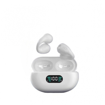 Căști Bluetooth cu conductivitate osoasă, design clip-on, wireless, rază 15 m, baterie 8+ ore, Bluetooth 5.0, pentru apeluri și muzică