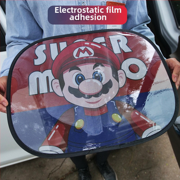 Film auto din plasă pentru protecție solară, transparent, pentru modele generale, montare de tip suspensie