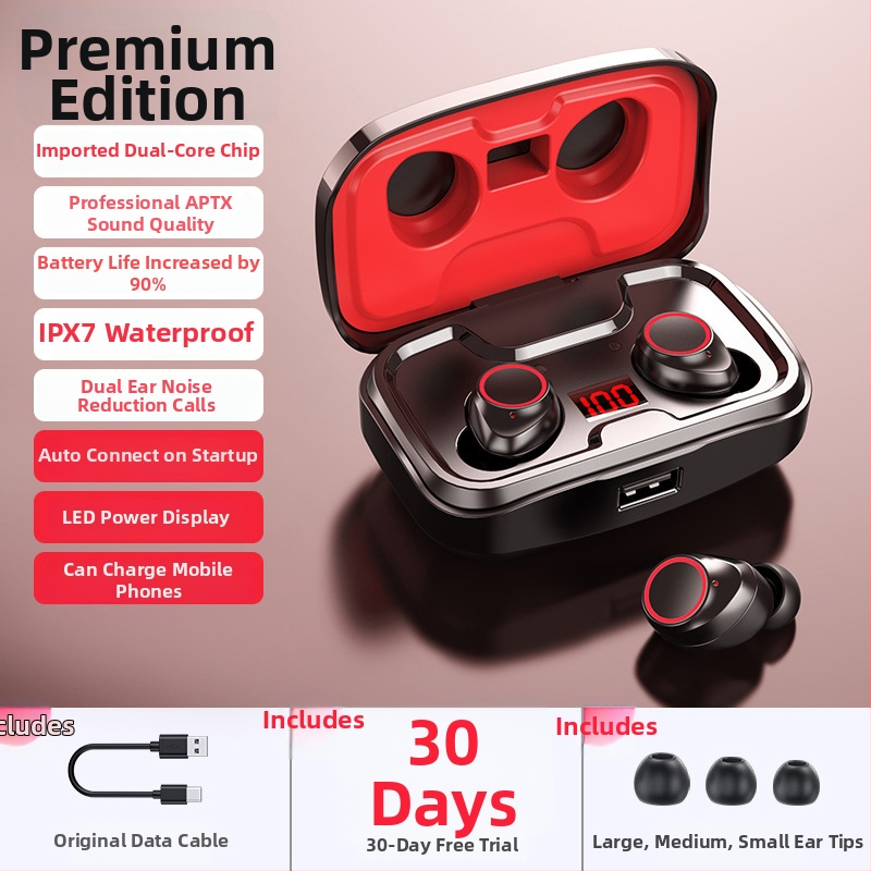 Bežične Bluetooth slušalice – In-ear; dvostrani stereo; Bluetooth 2.0; IPX-6 vodootpornost; trajanje baterije 0–4 sata. (In-ear; dvostrani stereo; Bluetooth 2.0; IPX-6; 0–4 sata.)