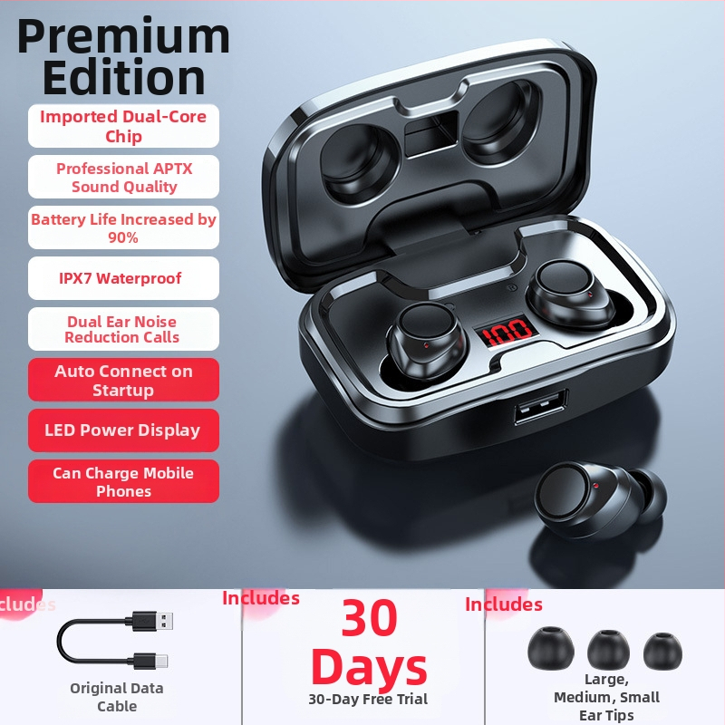 Bežične Bluetooth slušalice – In-ear; dvostrani stereo; Bluetooth 2.0; IPX-6 vodootpornost; trajanje baterije 0–4 sata. (In-ear; dvostrani stereo; Bluetooth 2.0; IPX-6; 0–4 sata.)