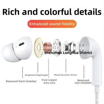 3,5 mm uz USB-C adapteris Apple vadiem klausulēm (2. un 3. paaudze) – Android saderīgs, in-ear dizains