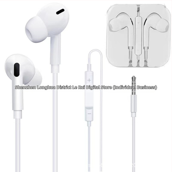 3,5 mm uz USB-C adapteris Apple vadiem klausulēm (2. un 3. paaudze) – Android saderīgs, in-ear dizains