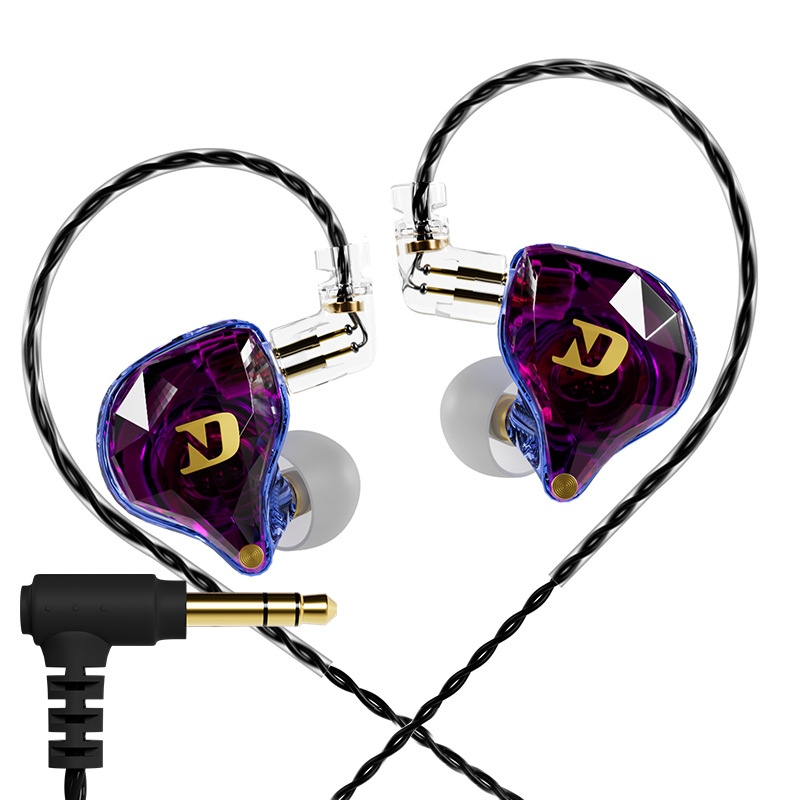 In-ear žične slušalice s izmjenjivim kabelom, mikrofon, 3,5 mm L-oblik priključak, 10 mm driver, 20–40000 Hz, 1,25 m kabel