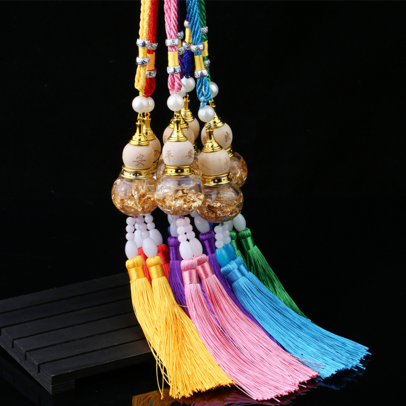 Κρεμαστό αυτοκινήτου εσωτερικού χώρου - σχήματος κολοκύθας, γυαλί, κινεζικός παραδοσιακός στυλ