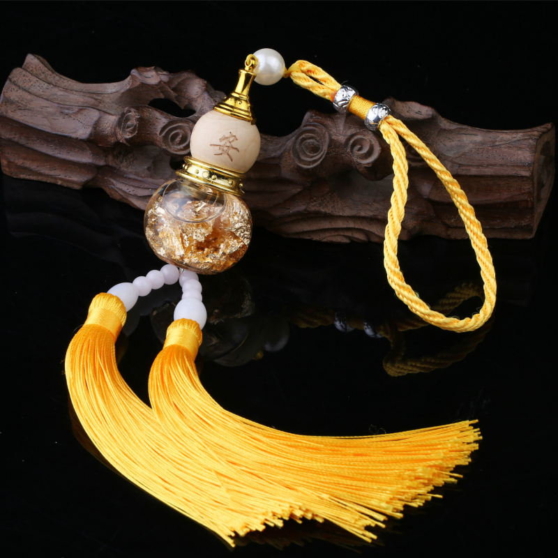 Κρεμαστό αυτοκινήτου εσωτερικού χώρου - σχήματος κολοκύθας, γυαλί, κινεζικός παραδοσιακός στυλ