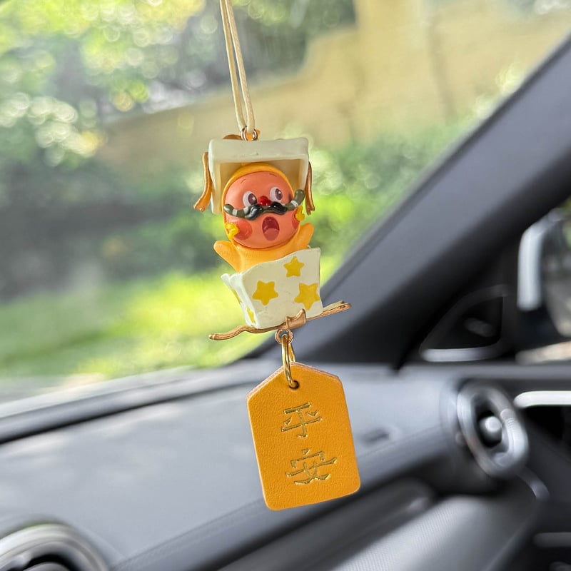Auto privjesak u karikaturističkom stilu, od smole, za unutarnju dekoraciju, model XXRPACG