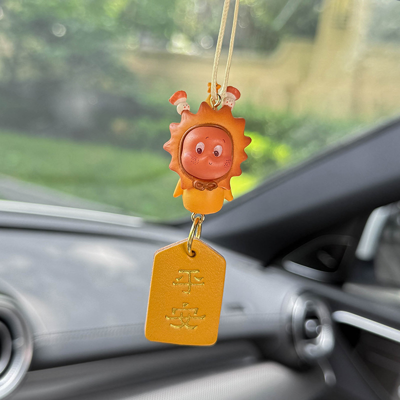 Auto privjesak u karikaturističkom stilu, od smole, za unutarnju dekoraciju, model XXRPACG