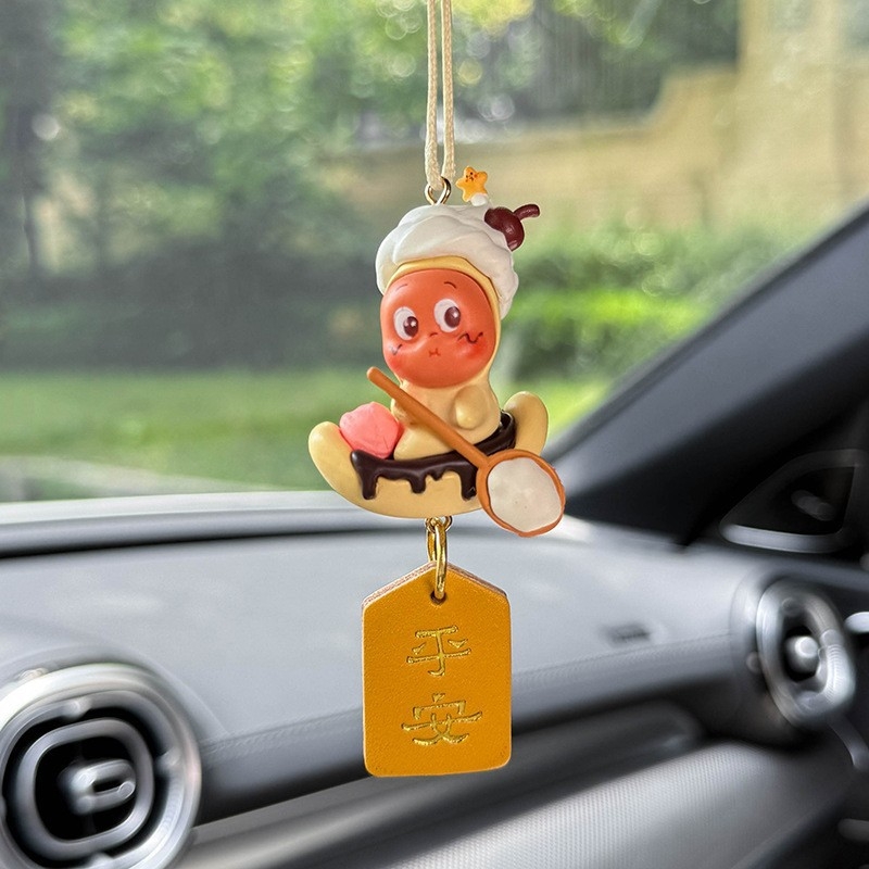 Auto privjesak u karikaturističkom stilu, od smole, za unutarnju dekoraciju, model XXRPACG