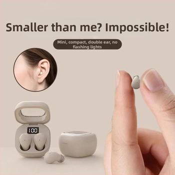 Ασύρματα Bluetooth ακουστικά SK19 με ακύρωση θορύβου, ασύρματη φόρτιση, διάρκεια μπαταρίας άνω των 8 ωρών, IPX6 αδιάβροχο, Bluetooth 5.3