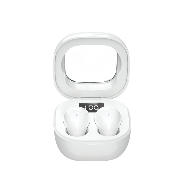 Ασύρματα Bluetooth ακουστικά SK19 με ακύρωση θορύβου, ασύρματη φόρτιση, διάρκεια μπαταρίας άνω των 8 ωρών, IPX6 αδιάβροχο, Bluetooth 5.3