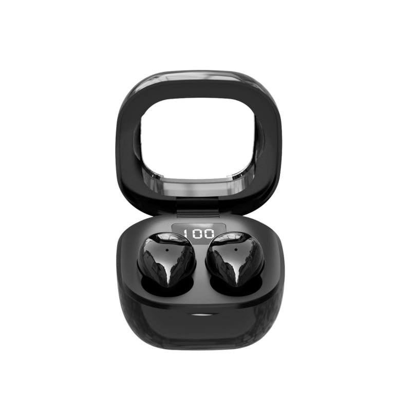 Ασύρματα Bluetooth ακουστικά SK19 με ακύρωση θορύβου, ασύρματη φόρτιση, διάρκεια μπαταρίας άνω των 8 ωρών, IPX6 αδιάβροχο, Bluetooth 5.3