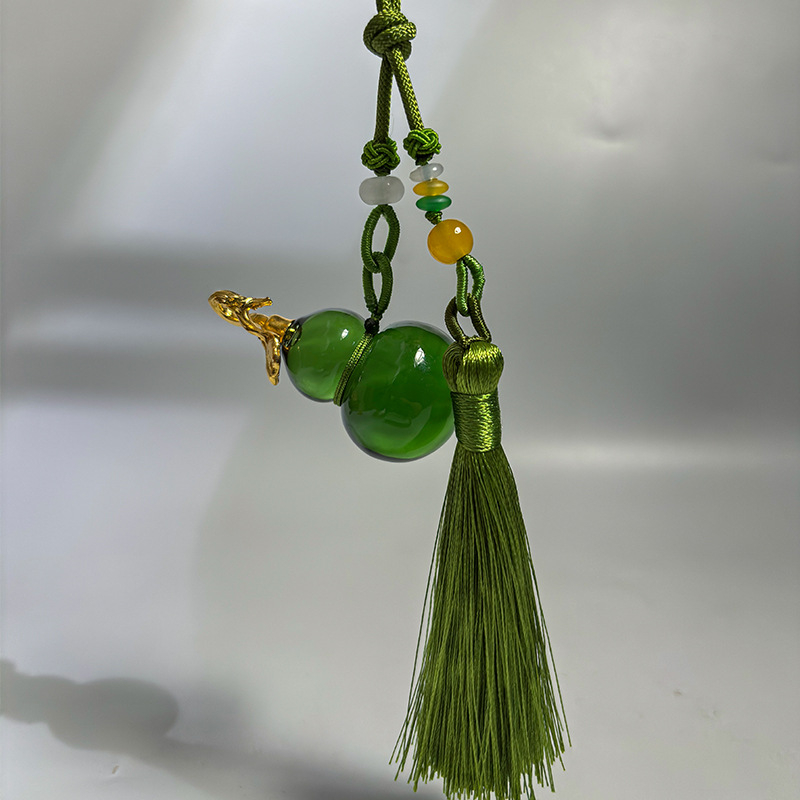 Διακοσμητικό για καθρέπτη αυτοκινήτου – κρεμαστό σε μορφή κολοκύθας από τεχνητό κρύσταλλο, προσαρμόσιμο, μοντέρνο εσωτερικό διακοσμητικό