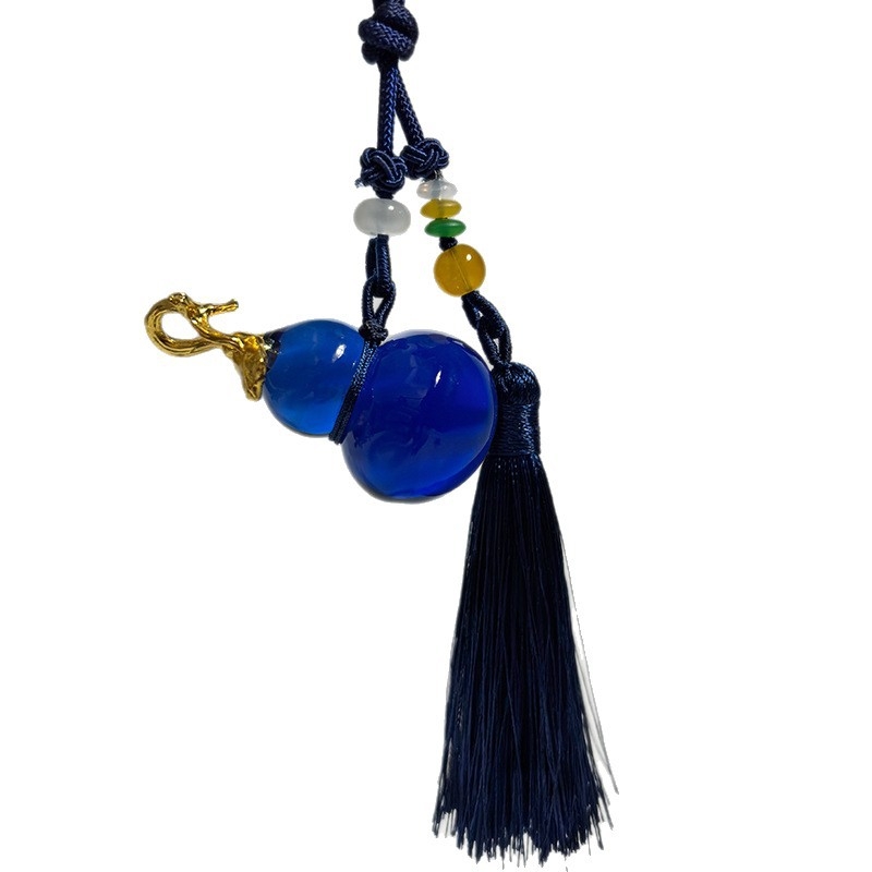 Διακοσμητικό για καθρέπτη αυτοκινήτου – κρεμαστό σε μορφή κολοκύθας από τεχνητό κρύσταλλο, προσαρμόσιμο, μοντέρνο εσωτερικό διακοσμητικό