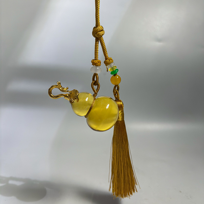 Διακοσμητικό για καθρέπτη αυτοκινήτου – κρεμαστό σε μορφή κολοκύθας από τεχνητό κρύσταλλο, προσαρμόσιμο, μοντέρνο εσωτερικό διακοσμητικό