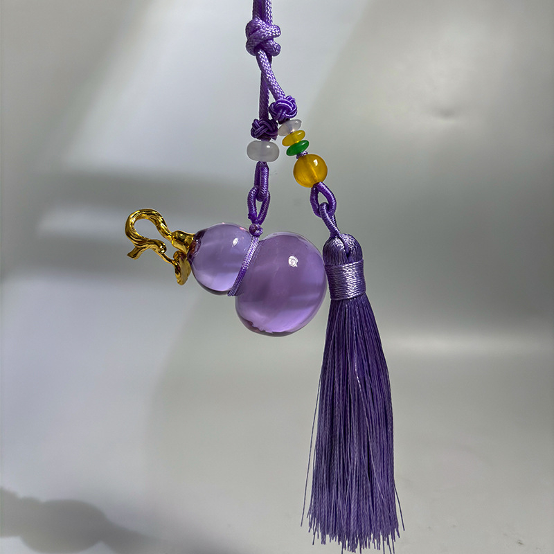 Διακοσμητικό για καθρέπτη αυτοκινήτου – κρεμαστό σε μορφή κολοκύθας από τεχνητό κρύσταλλο, προσαρμόσιμο, μοντέρνο εσωτερικό διακοσμητικό