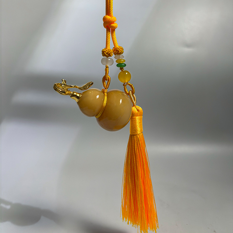 Διακοσμητικό για καθρέπτη αυτοκινήτου – κρεμαστό σε μορφή κολοκύθας από τεχνητό κρύσταλλο, προσαρμόσιμο, μοντέρνο εσωτερικό διακοσμητικό