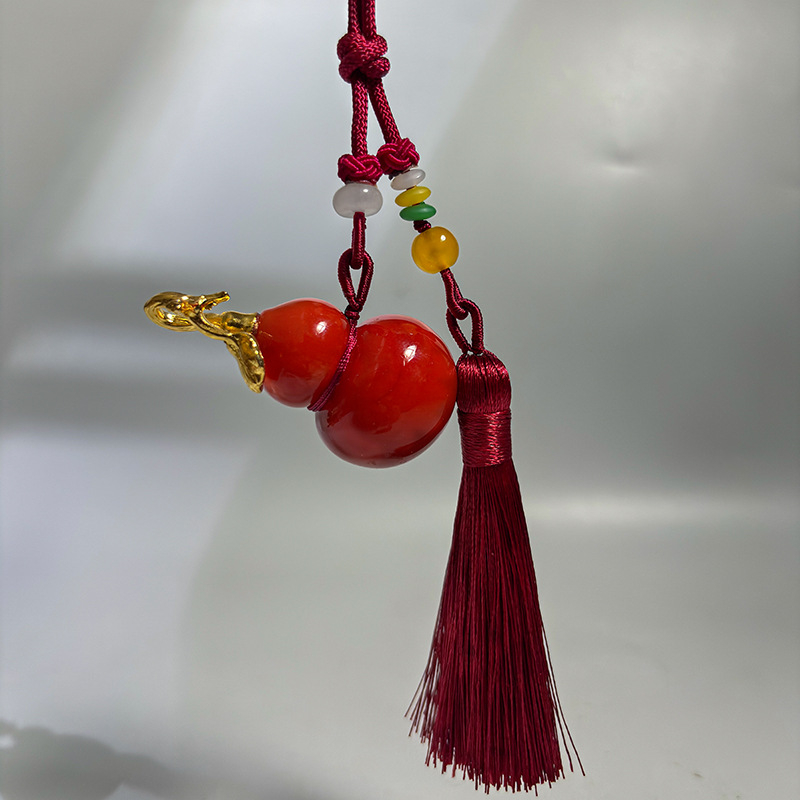 Διακοσμητικό για καθρέπτη αυτοκινήτου – κρεμαστό σε μορφή κολοκύθας από τεχνητό κρύσταλλο, προσαρμόσιμο, μοντέρνο εσωτερικό διακοσμητικό