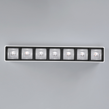 LED lineáris világításhoz való ház, felületre szerelhető, öntött alumínium test, modell Bl-surface mounted linear light, kompatibil LED 2835-ös forrás