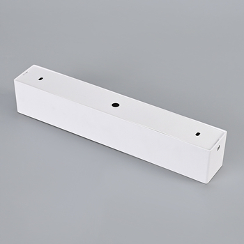 LED lineáris világításhoz való ház, felületre szerelhető, öntött alumínium test, modell Bl-surface mounted linear light, kompatibil LED 2835-ös forrás