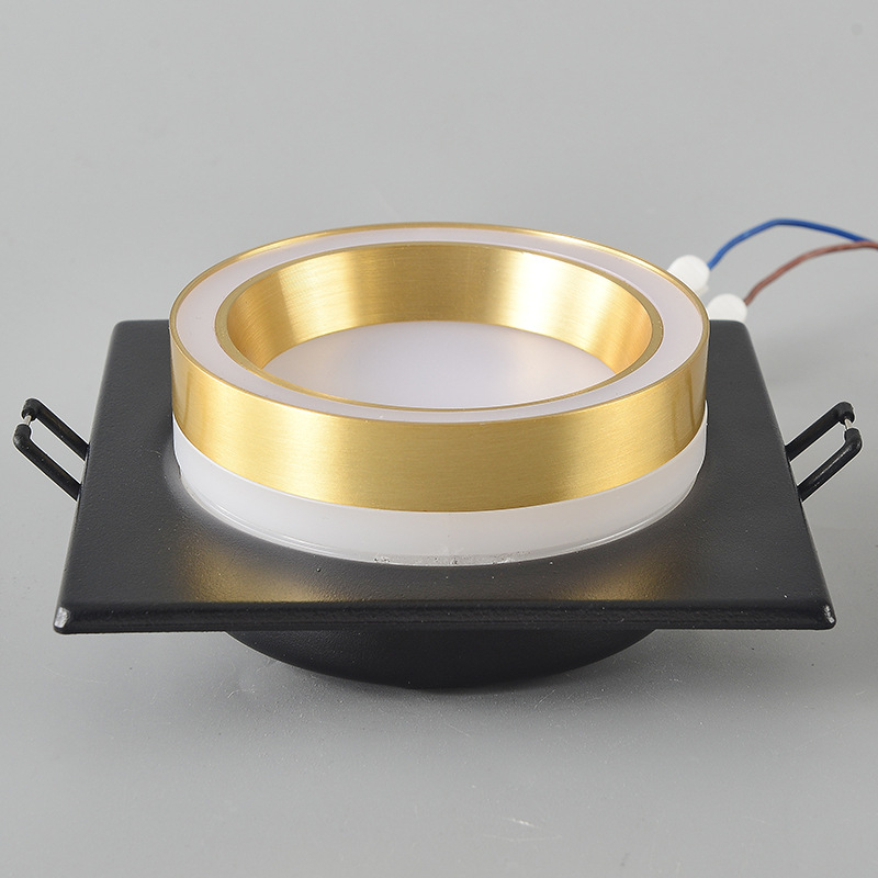 GX53 вградена LED прожекторна кутия за тавана, модел GX53-011, персонализирана обработка