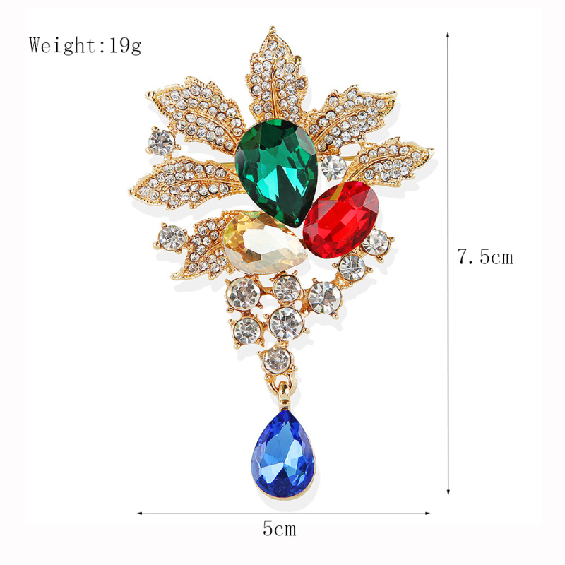 Cvjetna broš od cinkove legure, lagani luksuzni stil, unisex, za sako ili kaput, spomen i dekoracija