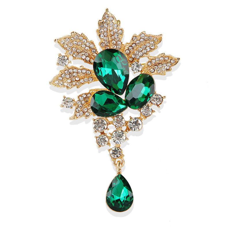 Cvjetna broš od cinkove legure, lagani luksuzni stil, unisex, za sako ili kaput, spomen i dekoracija