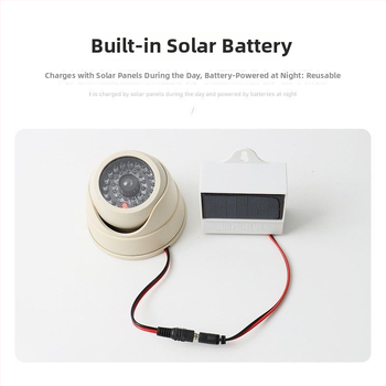 Iekštelpu LED viltus novērošanas kamera ar plastmasas korpusu un aizsargiem