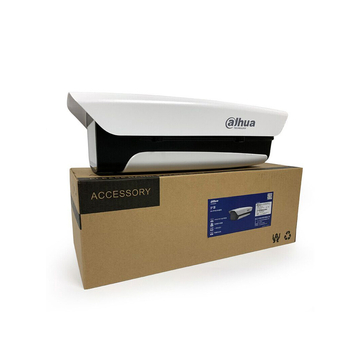 Gun-stila uzraudzības kameras korpuss – alumīnija sakausējums, ārējā lietošanā, ūdensizturīgs un putekļu izturīgs, 2× M20 kabelu caurlaides, darba temperatūra -40°C līdz 60°C