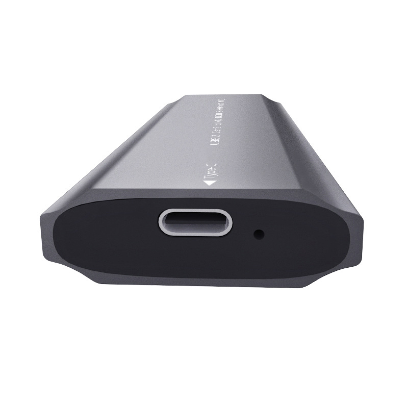 M.2 SSD външна кутия за диск с USB 3.1 Type-C – алуминиева сплав, NGFF/MVMe двойен протокол, до 8TB, модел TNP07