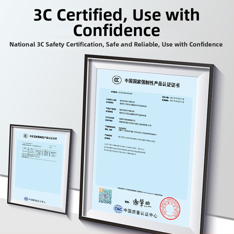 Toiteadapter ROSE-050200C, väljund 5V 2A, sisend 100-240V, 3C sertifikaat, OEM saadaval