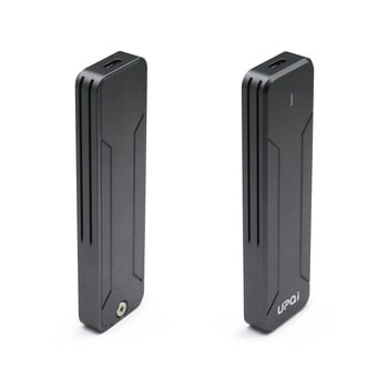 NVMe M.2 външен корпус за SSD, двоен протокол, USB 3.2 Type-C, алуминиев корпус, модел S-N0C2/3