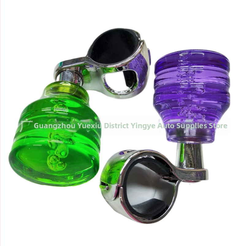 Universālā stūres bumba ar kristāla spirālveida tekstūru — Zīmols Winning Industry, Produkta kods 0035, Vispārēja automobiļu saderība