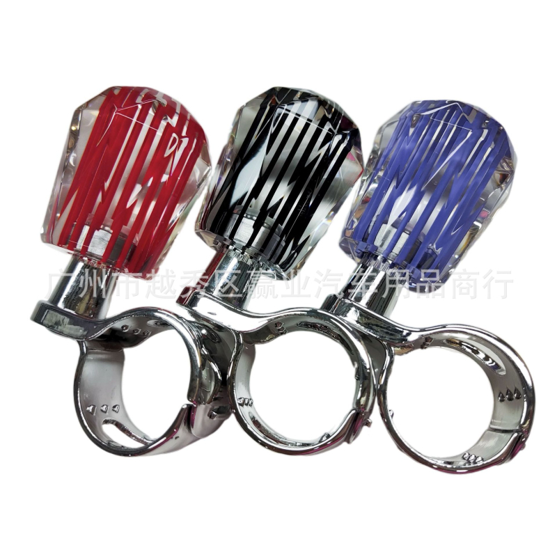 Universālā stūres bumba ar kristāla spirālveida tekstūru — Zīmols Winning Industry, Produkta kods 0035, Vispārēja automobiļu saderība