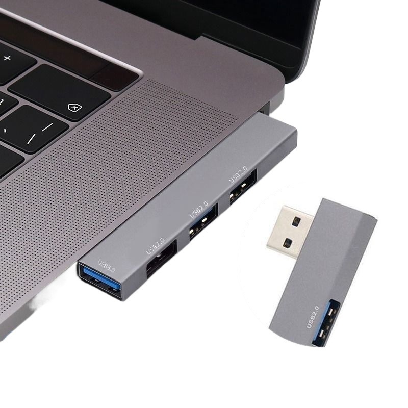 USB 3.0 επεκτατής πολλαπλών θυρών για φορητό υπολογιστή με Type-C docking επέκτασης, 2 θυρών διακλάδωση, χωρίς εξωτερική τροφοδοσία