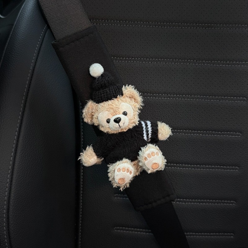 Jastučić za rameni sigurnosnog pojasa automobila – zaštita od gušenja, poliester, 1,0 kg, vrhunski auto dodatak