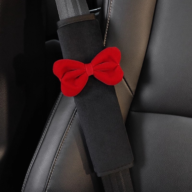 Μαξιλαράκι ώμου ζώνης ασφαλείας αυτοκινήτου με σχέδιο φιόγγου, γυναικείο στυλ, αξεσουάρ εσωτερικού αυτοκινήτου (Μάρκα: Άλλο; Επεξεργασία και προσαρμογή: Όχι)