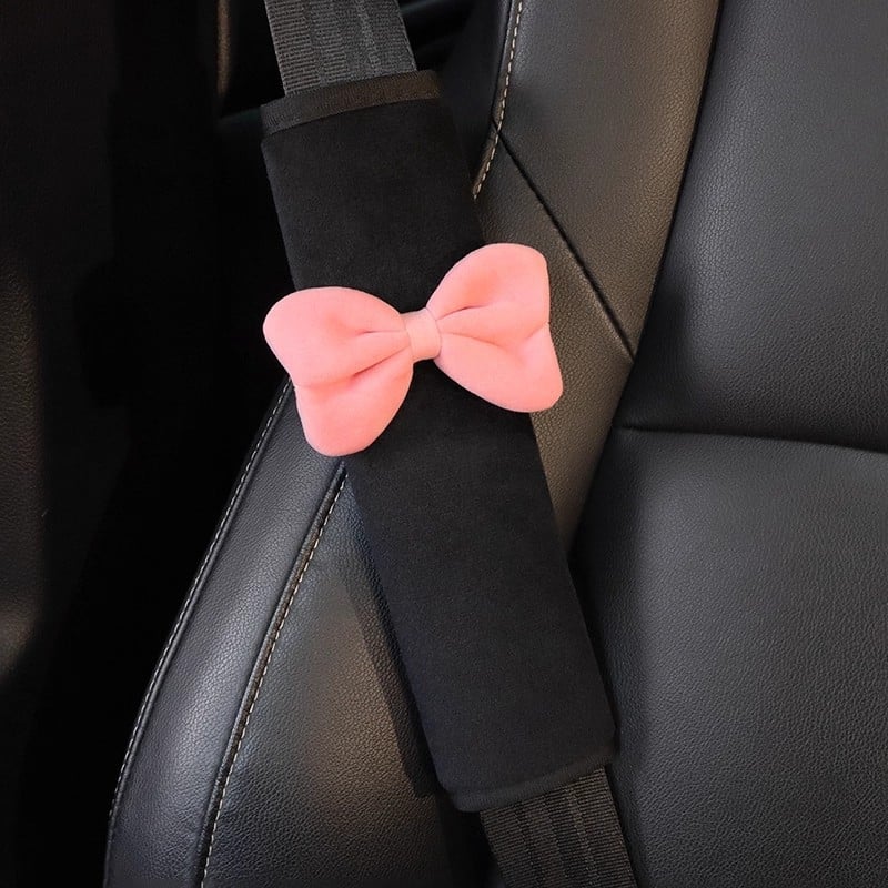 Μαξιλαράκι ώμου ζώνης ασφαλείας αυτοκινήτου με σχέδιο φιόγγου, γυναικείο στυλ, αξεσουάρ εσωτερικού αυτοκινήτου (Μάρκα: Άλλο; Επεξεργασία και προσαρμογή: Όχι)