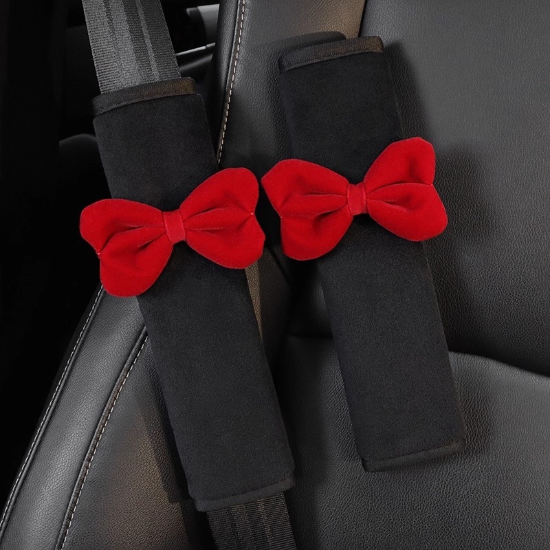 Μαξιλαράκι ώμου ζώνης ασφαλείας αυτοκινήτου με σχέδιο φιόγγου, γυναικείο στυλ, αξεσουάρ εσωτερικού αυτοκινήτου (Μάρκα: Άλλο; Επεξεργασία και προσαρμογή: Όχι)