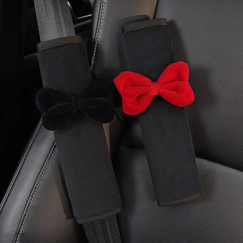 Μαξιλαράκι ώμου ζώνης ασφαλείας αυτοκινήτου με σχέδιο φιόγγου, γυναικείο στυλ, αξεσουάρ εσωτερικού αυτοκινήτου (Μάρκα: Άλλο; Επεξεργασία και προσαρμογή: Όχι)