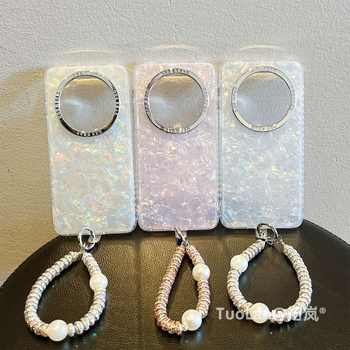 Huawei Mate70Pro защитен кейс, акрилен материал, електроплатиране, антипад, съвместим с Huawei