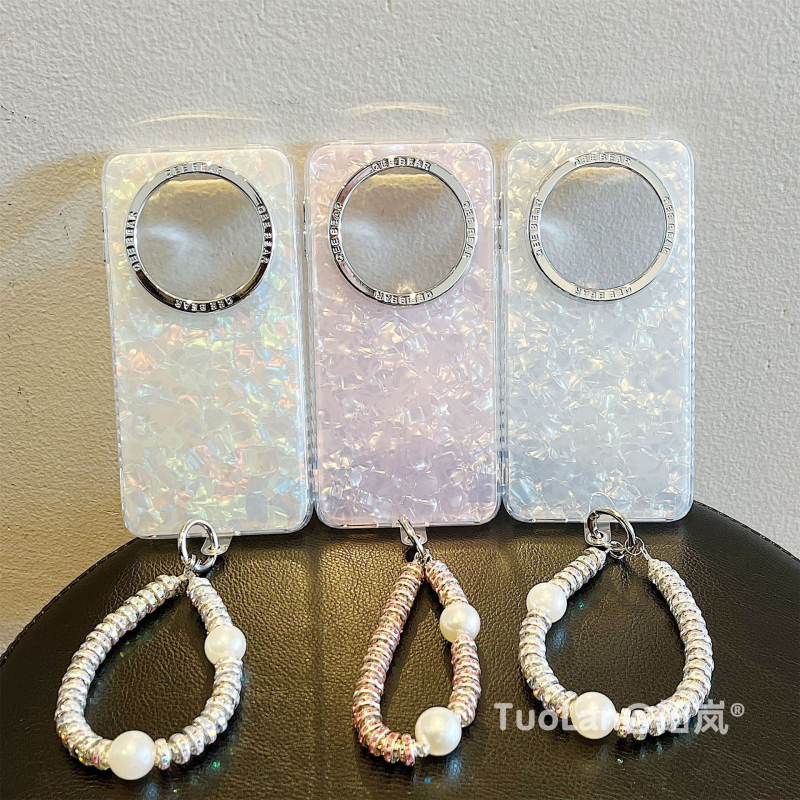 Huawei Mate70Pro защитен кейс, акрилен материал, електроплатиране, антипад, съвместим с Huawei