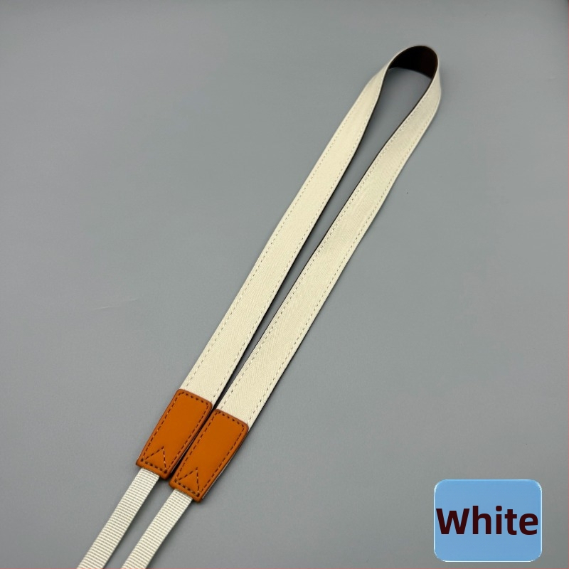 Popruh na fotoaparát - retro denim, diagonálne nastaviteľný, univerzálny model; kompatibilný s Canon, Fuji, Polaroid a ďalšími kamerami