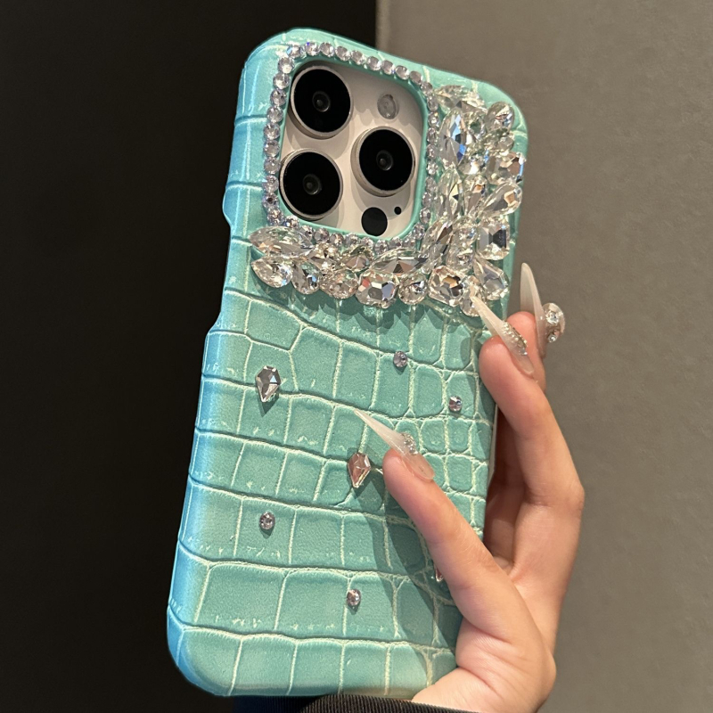 Θήκη iPhone Trendy από δέρμα κροκοδειλίου, ματ φινίρισμα, προστασία από πτώσεις, συμβατό με iPhone