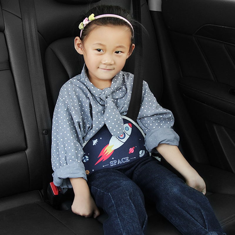 Παιδικός ρυθμιστής ζώνης ασφαλείας - Καρτούν σχέδιο, Πολυεστέρας, 0,07 kg, Xiaodaotian