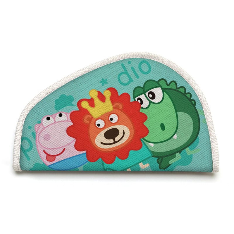 Παιδικός ρυθμιστής ζώνης ασφαλείας - Καρτούν σχέδιο, Πολυεστέρας, 0,07 kg, Xiaodaotian