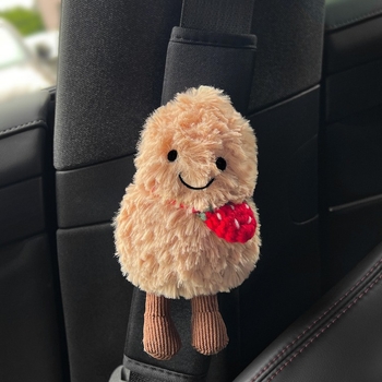 Pad de umăr pentru centura de siguranță auto – poliester, 80 g, accesoriu decorativ, de brand Beautiful night thoughts