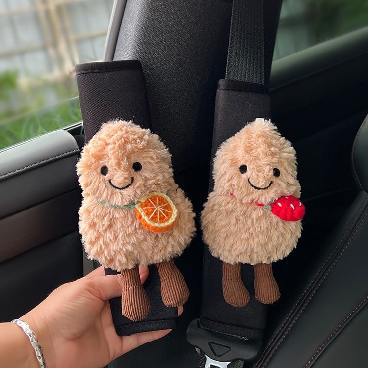 Pad de umăr pentru centura de siguranță auto – poliester, 80 g, accesoriu decorativ, de brand Beautiful night thoughts