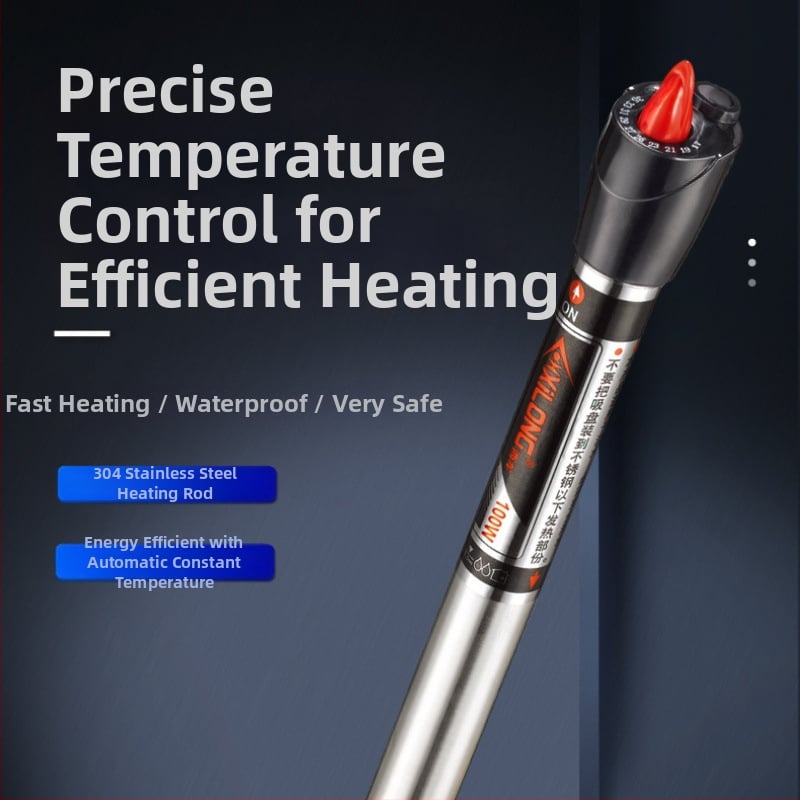 Ράβδος θέρμανσης ενυδρείου – μικρή Ultra-Short για δεξαμενές ψαριών και χελώνων, αυτόματη ρύθμιση θερμοκρασίας, ανθεκτική σε εκρήξεις, μάρκα Unique, ισχύς: Άλλο, υλικό: Άλλο